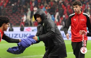 La serviette de Mendy au Maroc CAN 2025